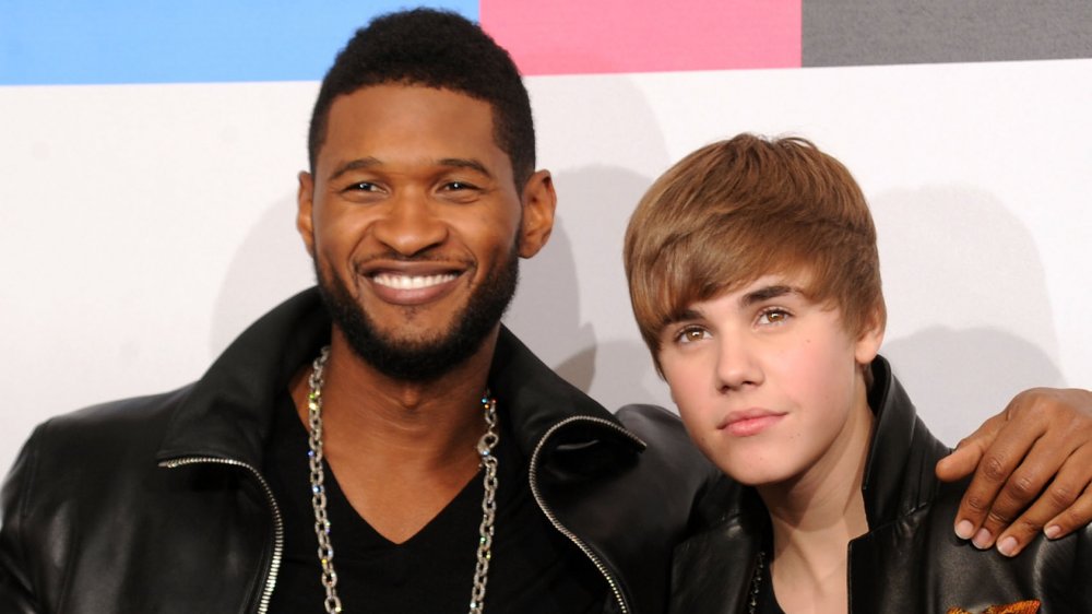 Justin Bieber and Usher