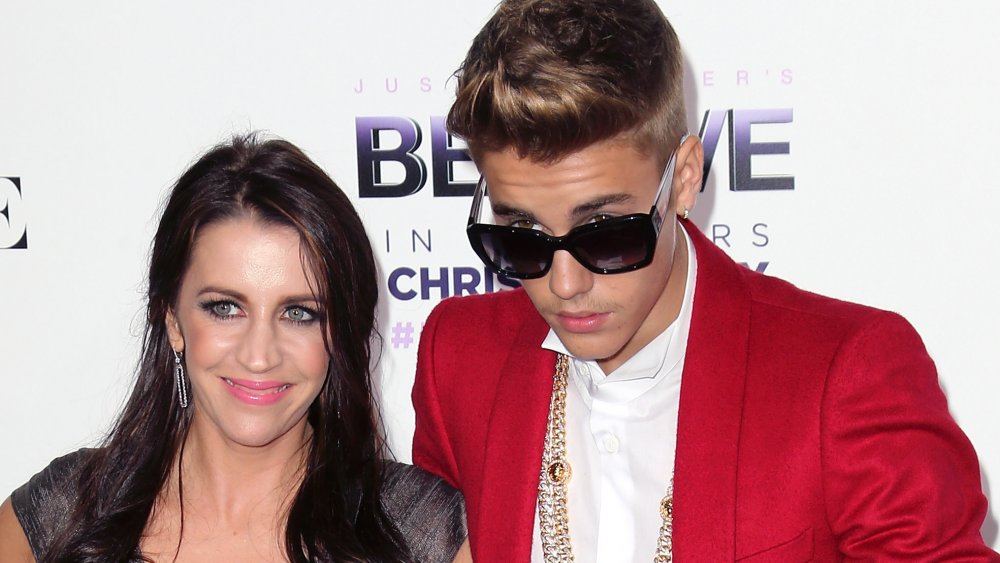 Pattie Mallette and Justin Bieber