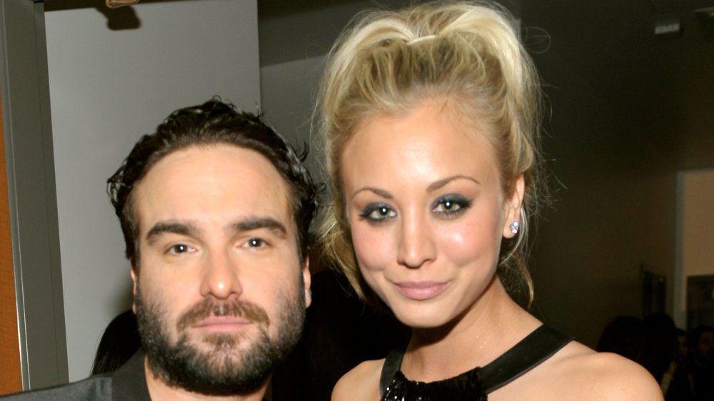 Kaley Cuoco and Johnny Galecki