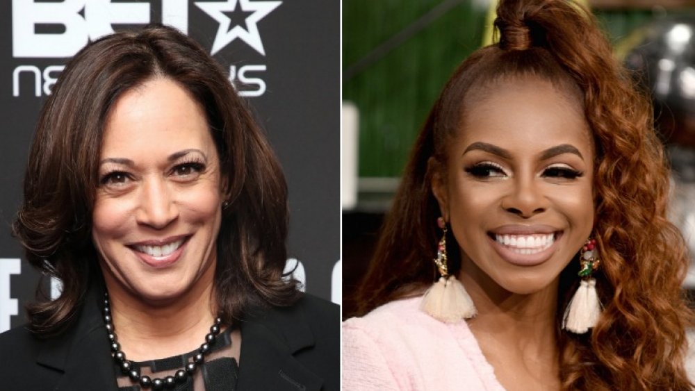 Senator Kamala Harris and Candiace Dillard