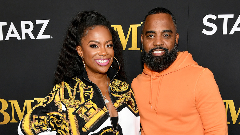 Kandi Burruss and Todd Tucker on the red carpet