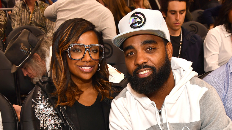 Kandi Burruss and Todd Tucker together