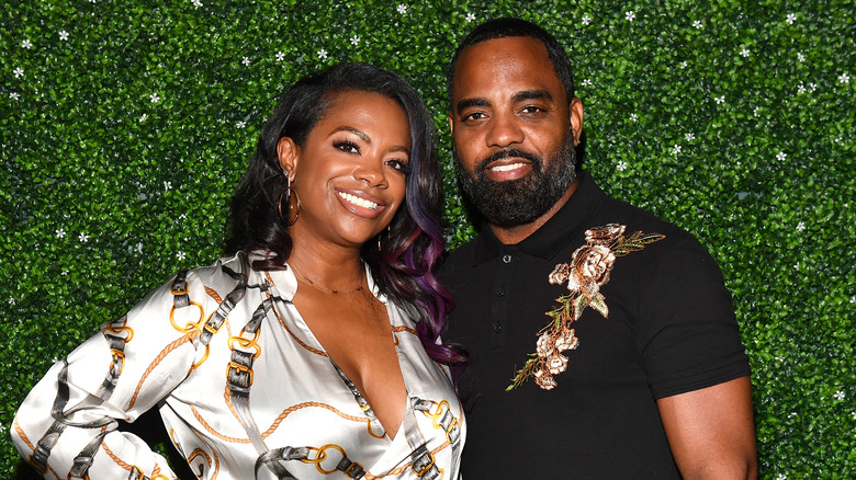 Kandi Burruss and Todd Tucker on the red carpet