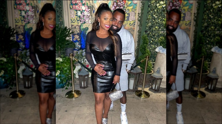 Kandi Burruss and Todd Tucker together
