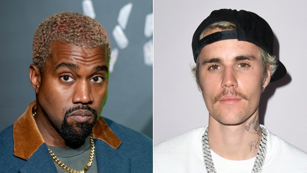 Kanye West and Justin Bieber