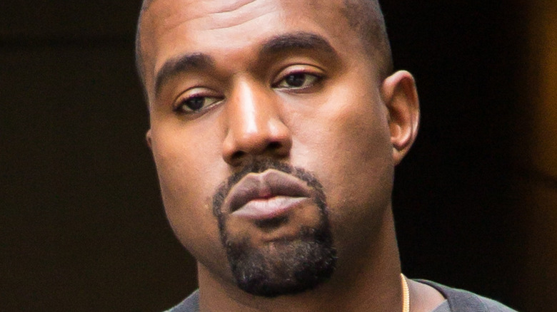 kanye west not smiling