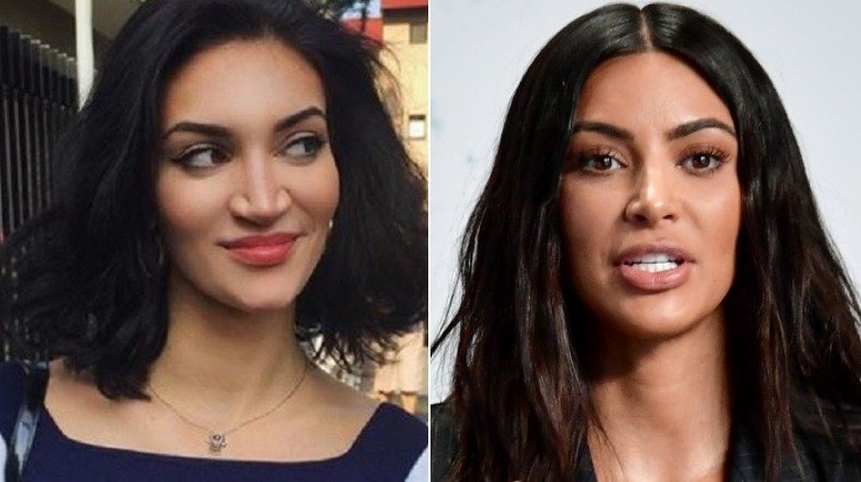 Sophie Brussaux and Kim Kardashian