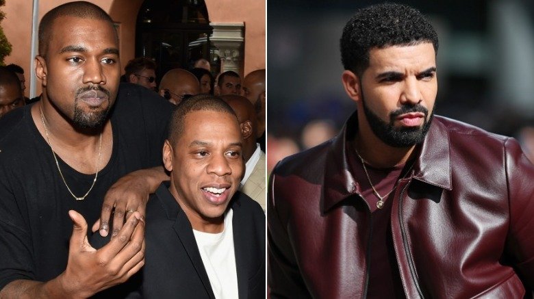 Kanye West, Jay-Z and Drake