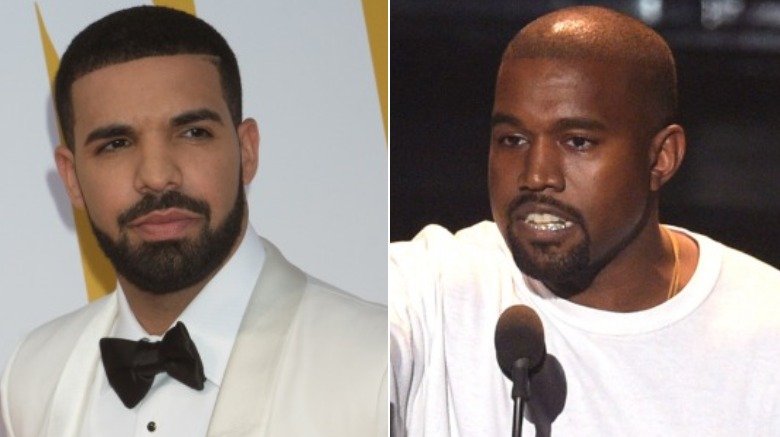 Kanye West and Drake