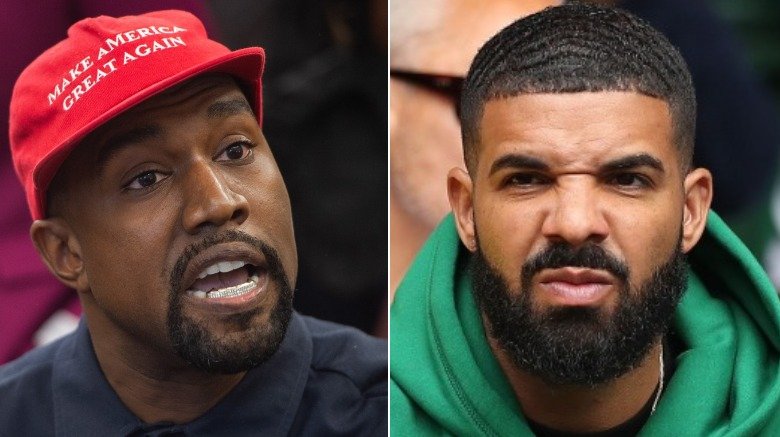 Kanye West and Drake
