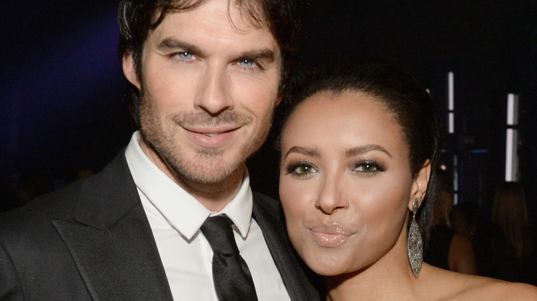 Kat Graham and Ian Somerhalder at a 2016 gala