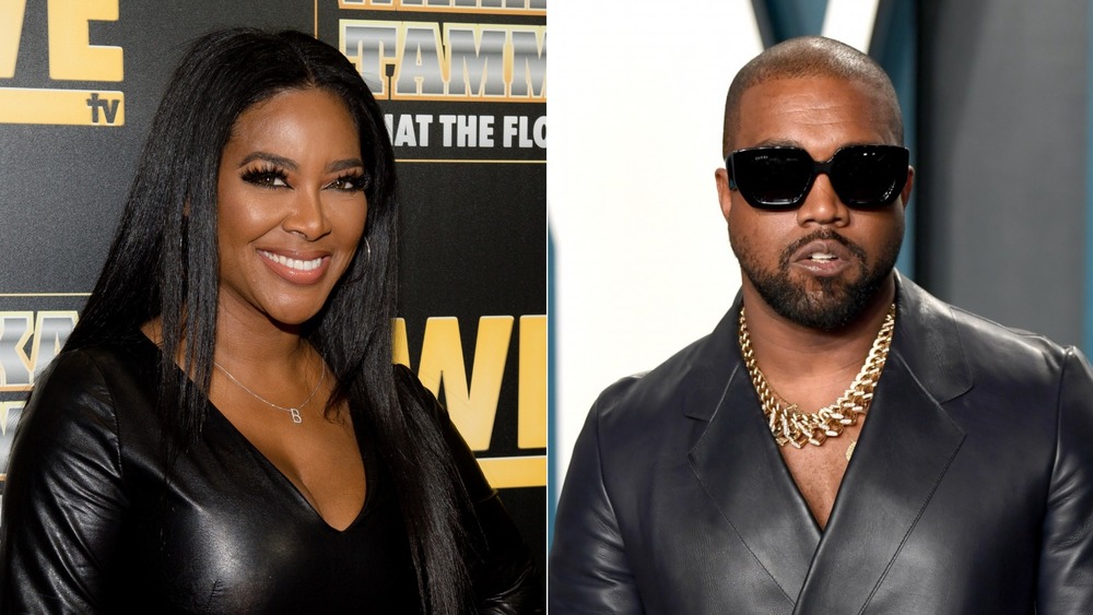 Kenya Moore Kanye West