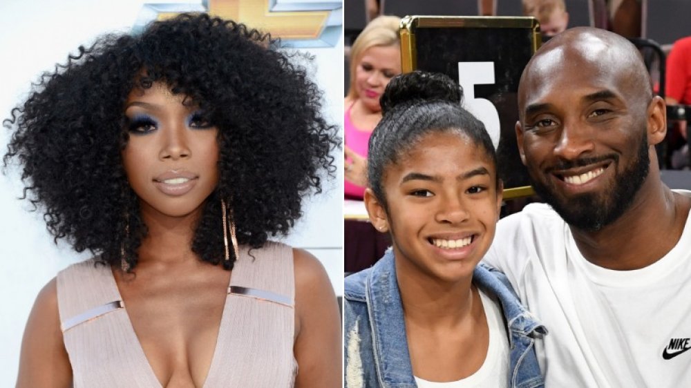 Brandy Norwood, Gianna Bryant, Kobe Bryant