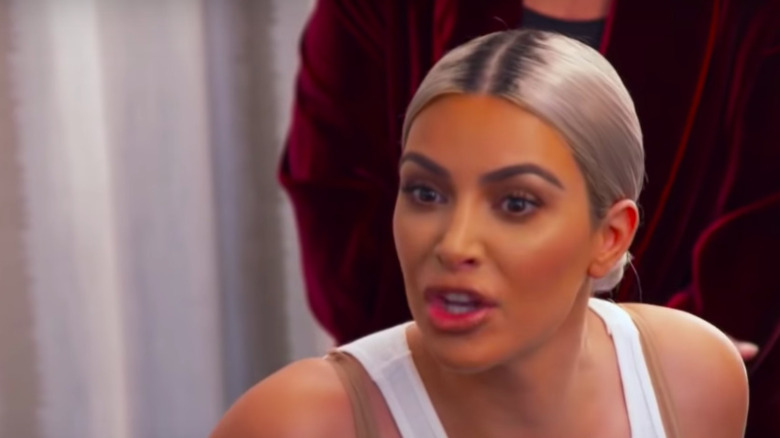 Kim calls Kourtney the least interesting to look at