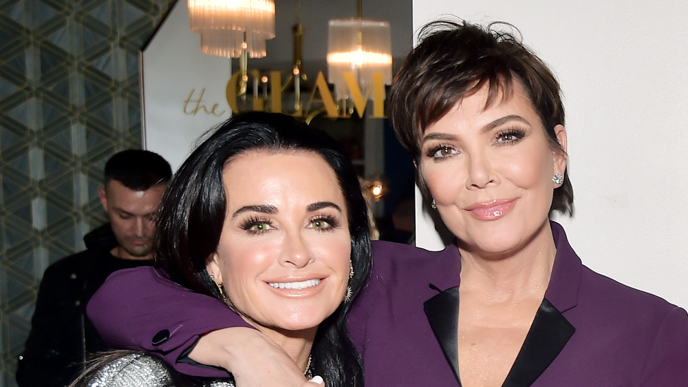 Kris Jenner and Kyle Richards red carpet