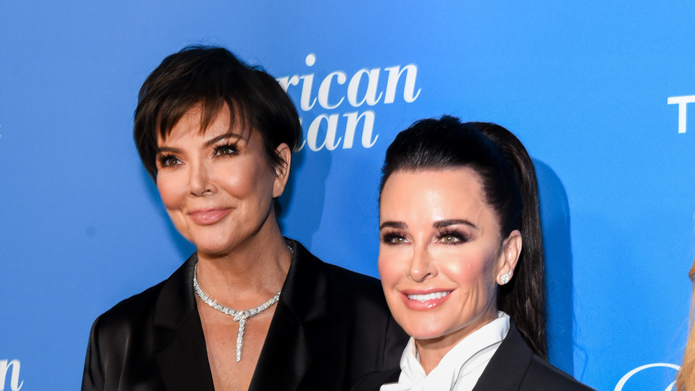 Kris Jenner and Kyle Richards red carpet