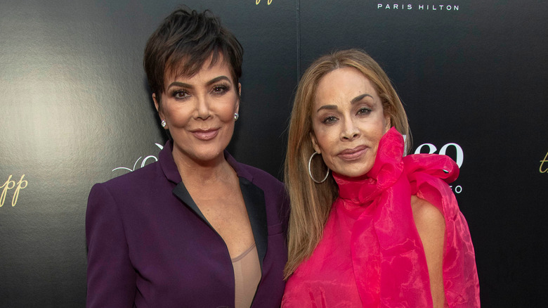 Kris Jenner Faye Resnick at event