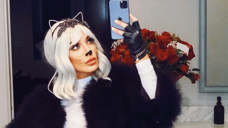 Farrah Aldjufrie on Halloween, 2019 photo