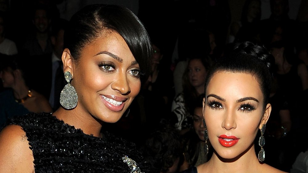 La La Anthony and Kim Kardashian