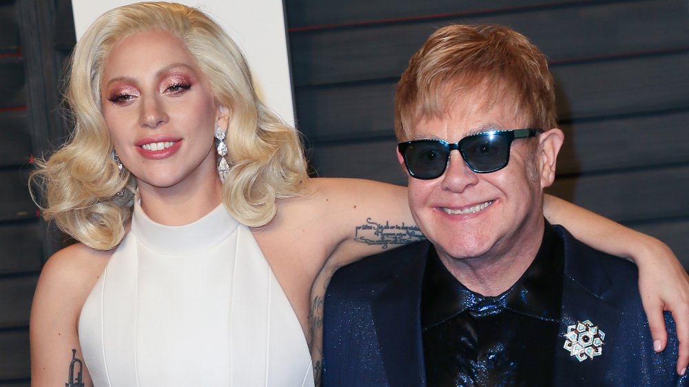 Lady Gaga and Elton John 