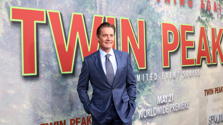 Kyle MacLachlan on the red carpet for Twin Peaks
