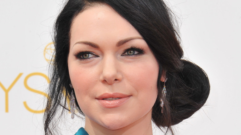 Laura Prepon at the 66th Primetime Emmy Awards at the Nokia Theatre L.A. Live downtown Los Angeles.