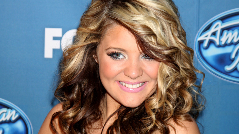 Lauren Alaina on a red carpet