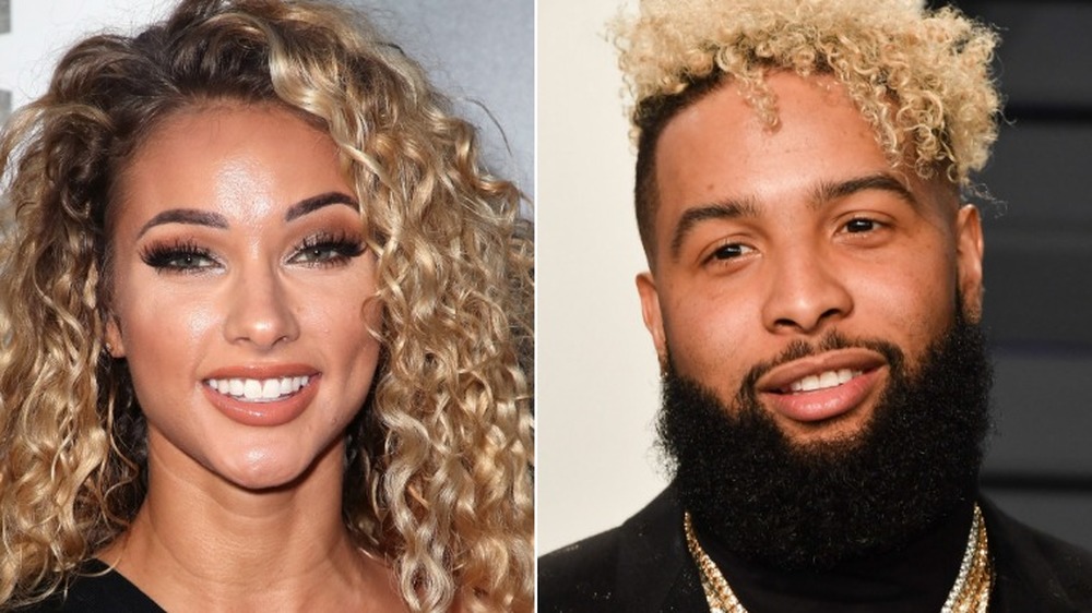 Lauren Wood and Odell Beckham Jr.