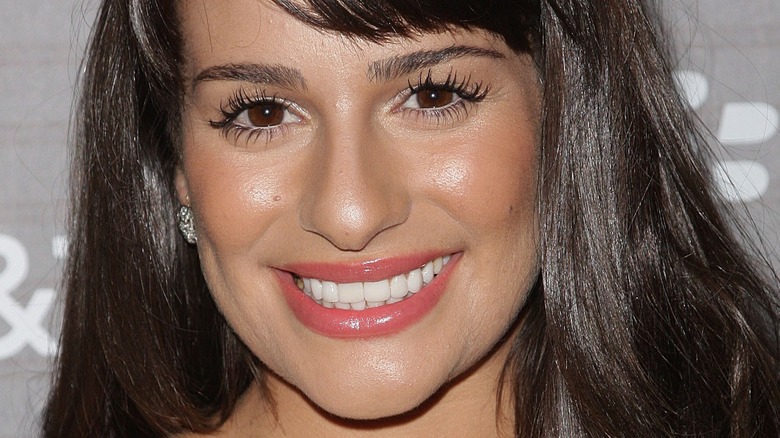 Lea Michele smiling