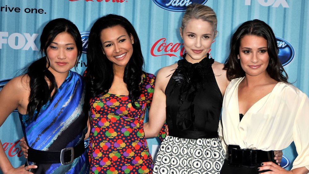Jenna Ushkowitz, Naya Rivera, Dianna Agron and Lea Michele