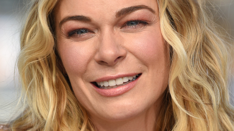LeAnn Rimes looking into the camera 