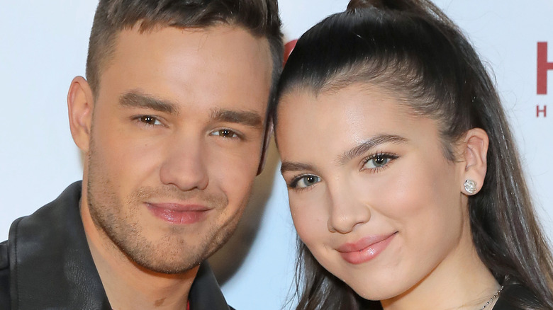 Liam Payne and Maya Henry on the red carpet