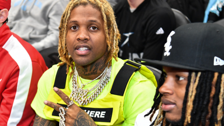 Rappers Lil Durk and King Von attend the 42nd Annual McDonald's All American Games