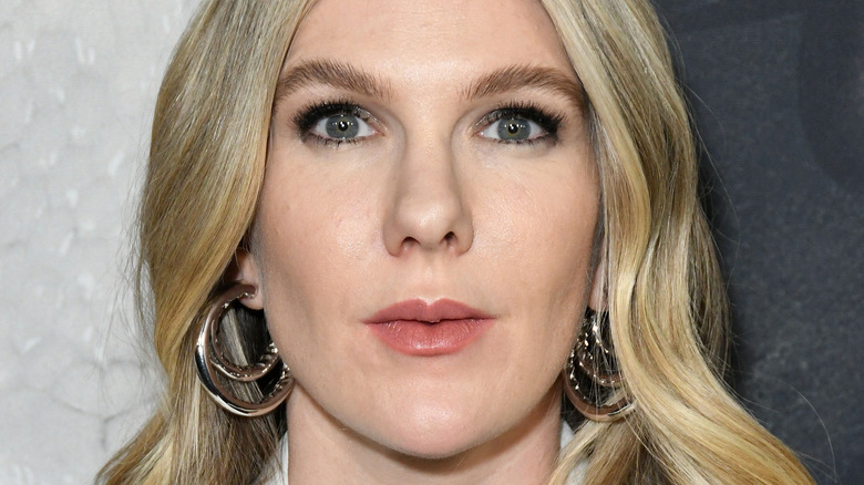 Lily Rabe posing