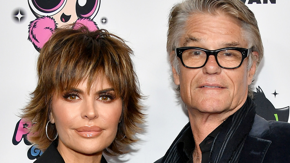 Lisa Rinna and Harry Hamlin