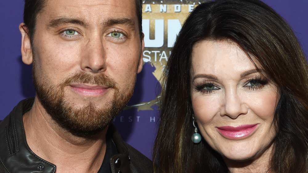 Lance Bass and Lisa Vanderpump, red carpet