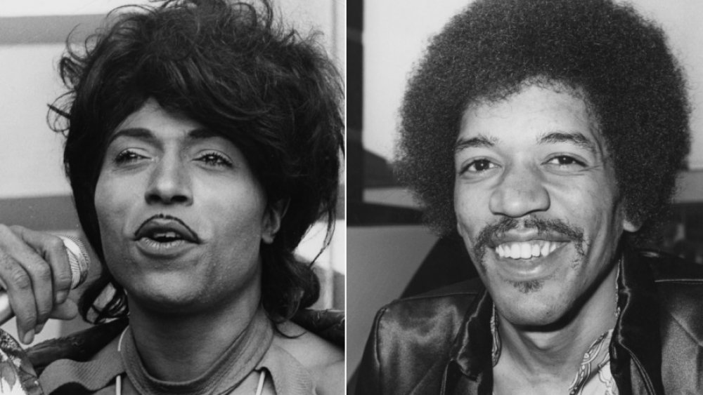 Little Richard and Jimi Hendrix 