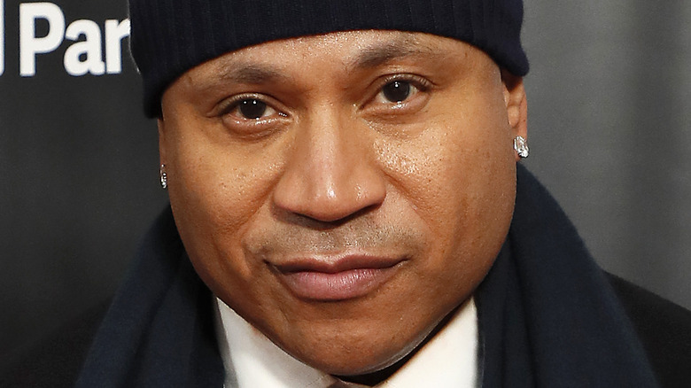 LL Cool J smirking