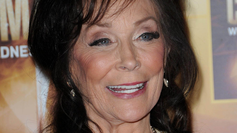 Loretta Lynn smiling at the CMAs