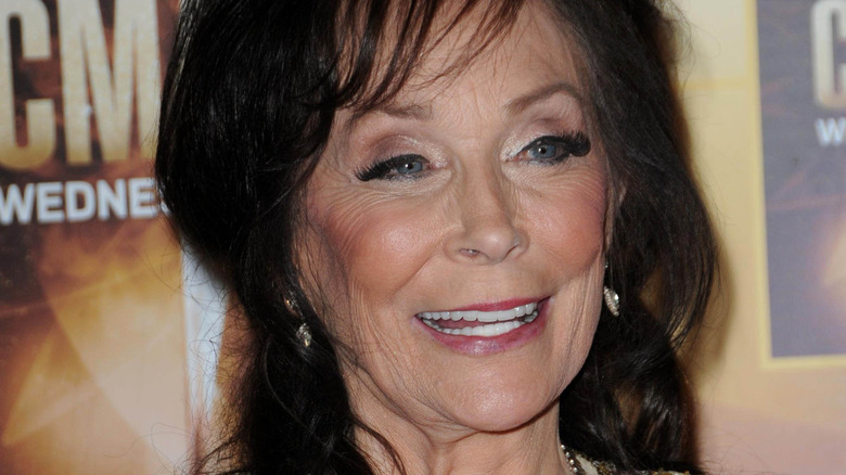 Loretta Lynn smiling at the CMAs