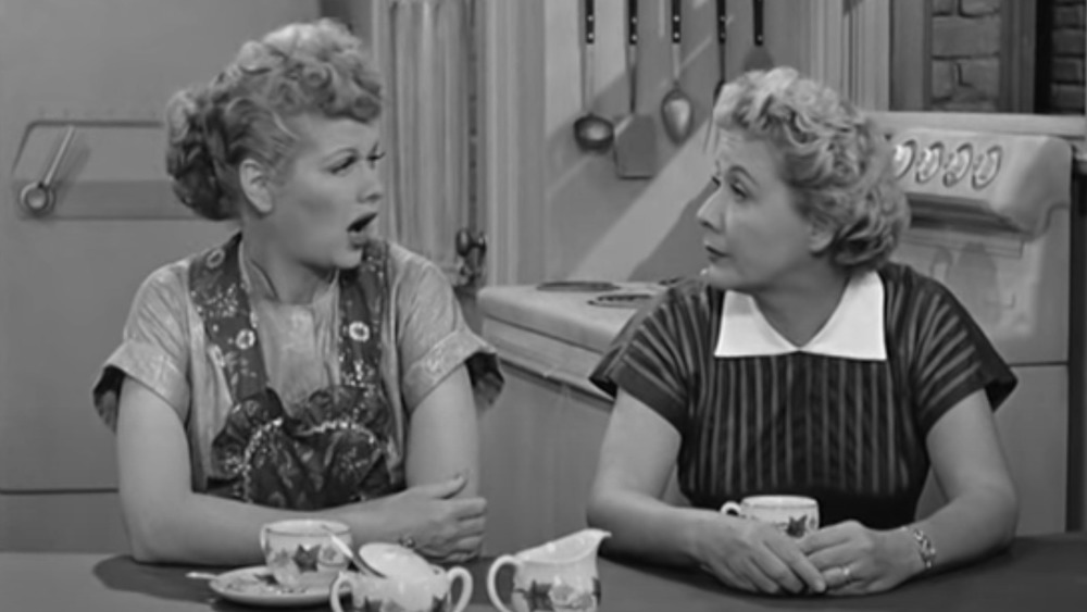 Lucille Ball and Vivian Vance