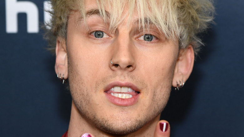 Machine Gun Kelly on the red carpet