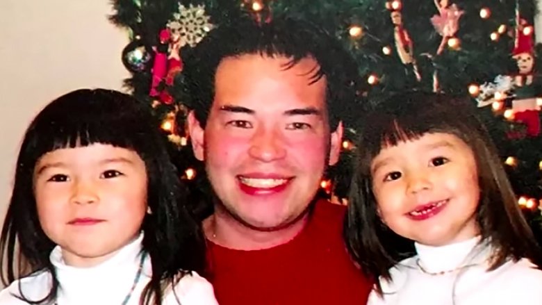 Mady and Cara Gosselin with Jon Gosselin