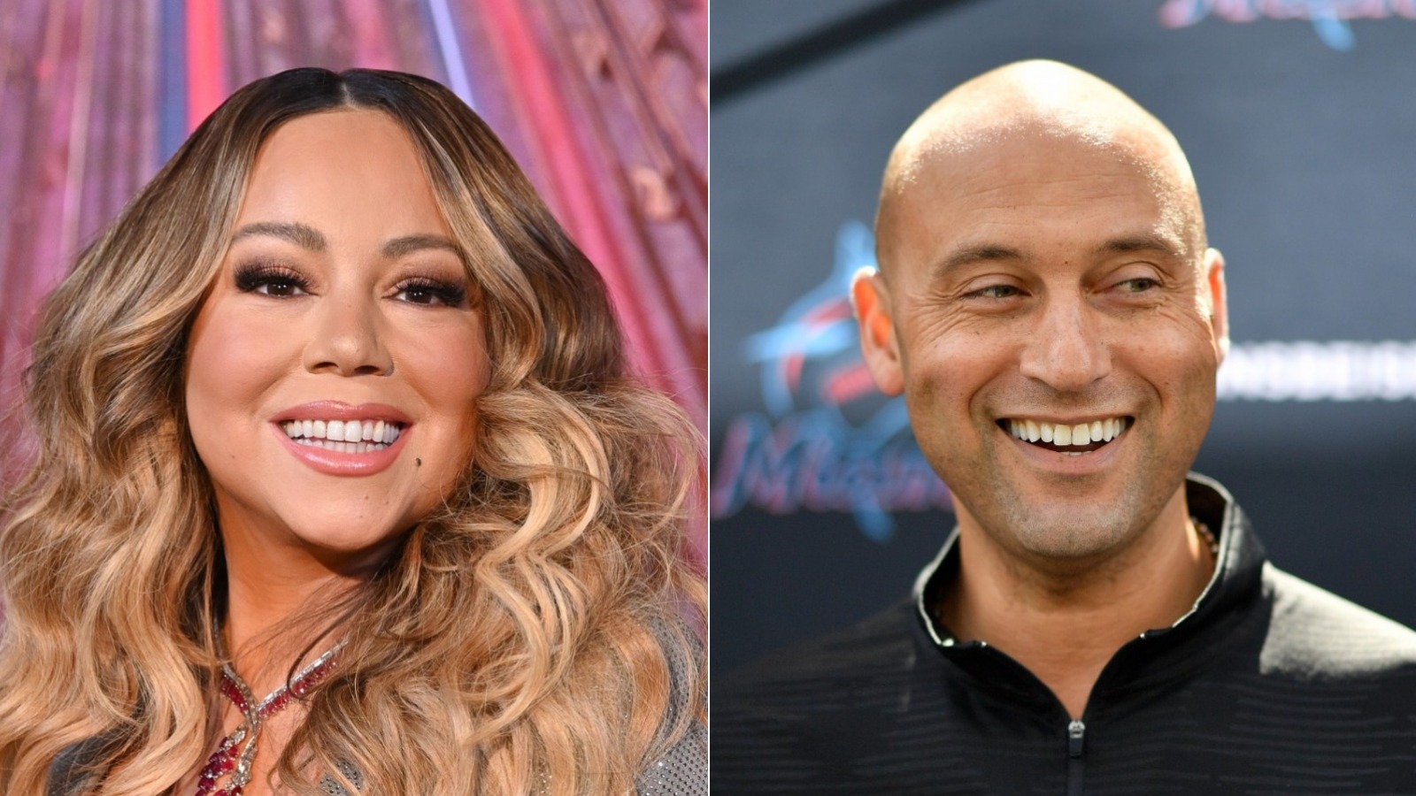 Derek Jeter And Mariah Carey