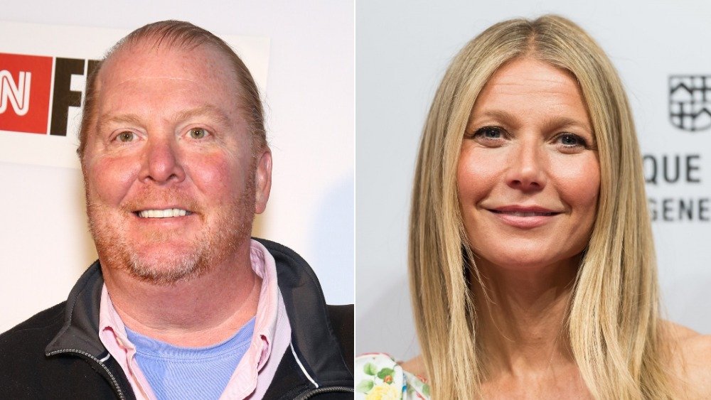 Mario Batali and Gwyneth Paltorw