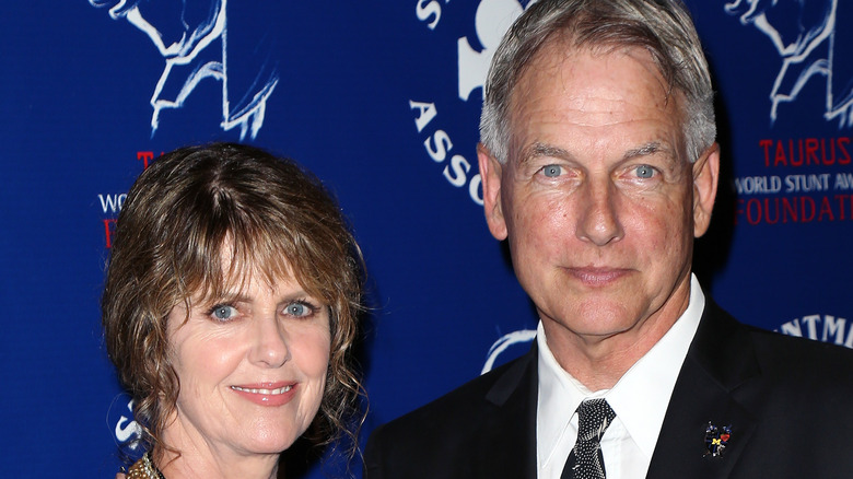 Mark Harmon with wife Pam Dawber