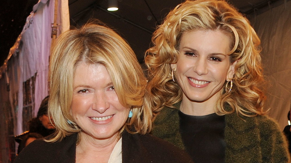 Martha Stewart and Alexis Stewart attending event together
