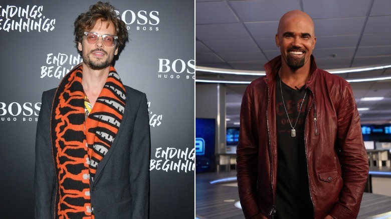 Matthew Gray Gubler at TIFF Premiere Cocktail Party 2019 and Shemar Moore at Burbank Studios 2019