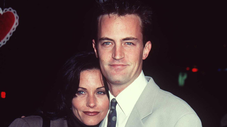 Courteney Cox and Matthew Perry