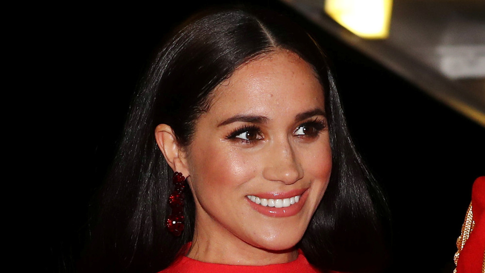 Meghan Markle smiling